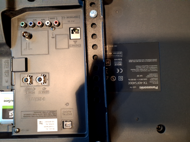 Panasonic TX-40 smart TV